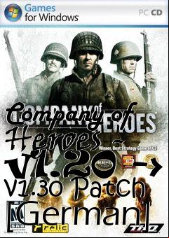 Box art for Company of Heroes - v1.20 -> v1.30 Patch [German]