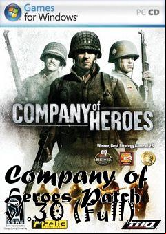 Box art for Company of Heroes Patch v1.30 (Full)