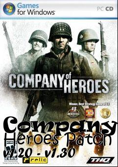 Box art for Company of Heroes Patch v1.20 - v1.30
