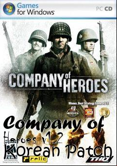 Box art for Company of Heroes v1.2 Korean Patch