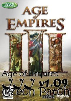 Box art for Age of Empires III v1.09 Czech Patch