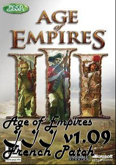 Box art for Age of Empires III v1.09 French Patch