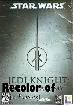 Box art for Recolor of Major Kusanagi