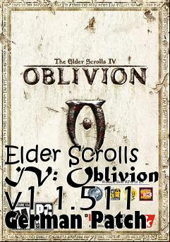 Box art for Elder Scrolls IV: Oblivion v1.1.511 German Patch