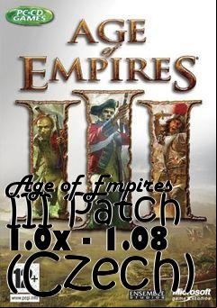 Box art for Age of Empires III Patch 1.0x - 1.08 (Czech)