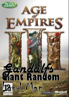 Box art for Gandalfs Giant Random Land Map