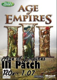 Box art for Age of Empires III Patch 1.0x - 1.07