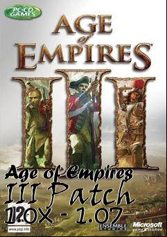 Box art for Age of Empires III Patch 1.0x - 1.07