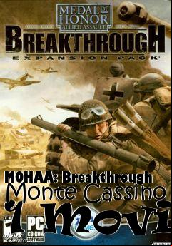 Box art for MOHAA: Breakthrough Monte Cassino 1 Movie
