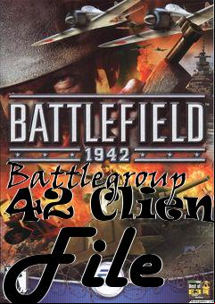 Box art for Battlegroup 42 Client File