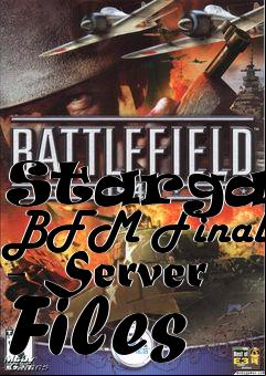 Box art for Stargate BFM Final - Server Files