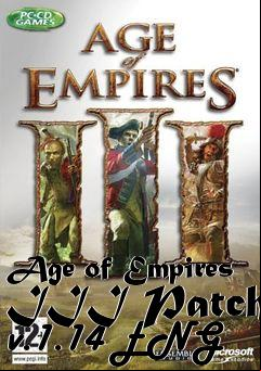 Box art for Age of Empires III Patch v.1.14 ENG