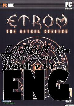 Box art for ETROM - the Astral Essence Patch v.1.1 ENG