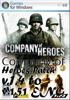 Box art for Company of Heroes Patch v.1.4 to v.1.51 ENG