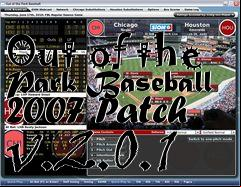 Box art for Out of the Park Baseball 2007 Patch v.2.0.1