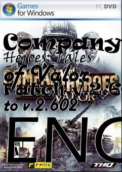Box art for Company of Heroes: Tales of Valor Patch v.2.601 to v.2.602 ENG
