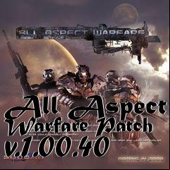 Box art for All Aspect Warfare Patch v.1.00.40