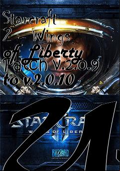 Box art for Starcraft 2 - Wings of Liberty Patch v.2.0.9 to v.2.0.10 US