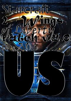 Box art for Starcraft 2 - Wings of Liberty Patch v.2.0.4 to v.2.0.5 US