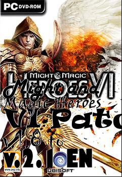 Box art for Might and Magic Heroes VI Patch v.1.8 to v.2.1 EN