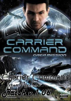 Box art for Carrier Command - Gaea Mission Patch v.1.06