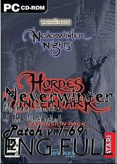 Box art for Neverwinter Nights: Hordes of the Underdark Patch v.1.69 ENG FULL