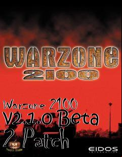Box art for Warzone 2100 v2.1.0 Beta 2 Patch