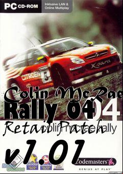 Box art for Colin McRae Rally 04 Retail Patch v1.01