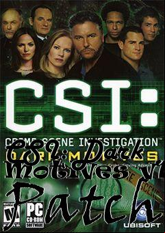 Box art for CSI: Dark Motives v1.8 Patch