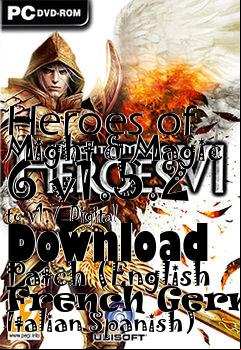 Box art for Heroes of Might & Magic 6 v1.5.2 to v1.7 Digital  Patch (English French German Italian Spanish)