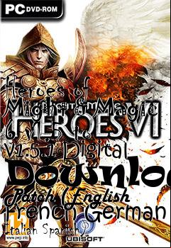 Box art for Heroes of Might & Magic 6 v1.5 to v1.5.1 Digital  Patch (English French German Italian Spanish)