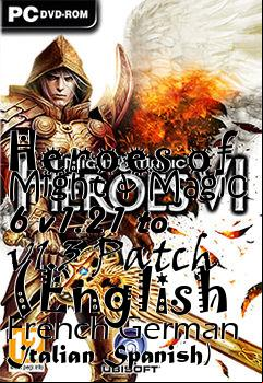 Box art for Heroes of Might & Magic 6 v1.21 to v1.3 Patch (English French German Italian Spanish)