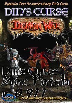 Box art for Dins Curse Mac Patch v. 0.911
