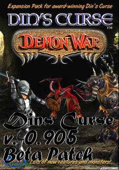 Box art for Dins Curse v. 0.905 Beta Patch