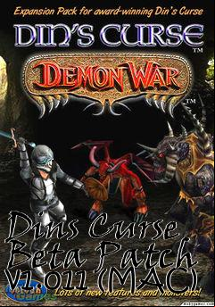 Box art for Dins Curse Beta Patch v1.011 (MAC)