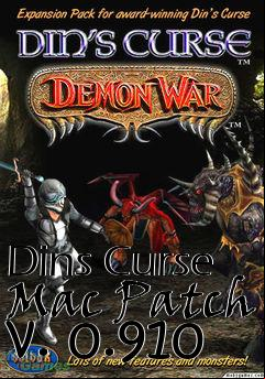 Box art for Dins Curse Mac Patch v. 0.910