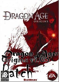 Box art for Dragon Age: Origins v1.05 Patch