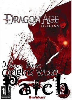 Box art for Dragon Age: Origins v1.03 Patch