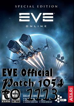 Box art for EVE Official Patch 1054 to 1113