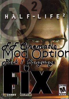 Box art for FF Cinematic Mod Option Pack 1 Language Fix