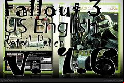 Box art for Fallout 3 US English Retail Patch v. 1.6