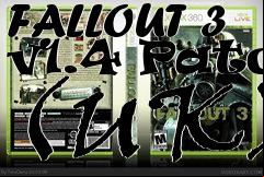 Box art for FALLOUT 3 v1.4 Patch (UK)