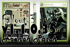Box art for Fallout 3 v1.1.0.35 French Patch