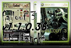 Box art for Fallout 3 v1.1.0.35 UK Patch