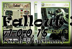 Box art for Fallout 3 v1.0.0.15 Patch (Austrian)