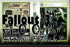 Box art for Fallout 3 v1.0.0.15 Patch (French)
