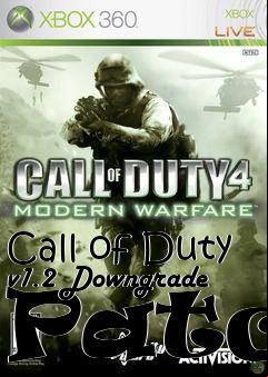 Box art for Call of Duty v1.2 Downgrade Patch