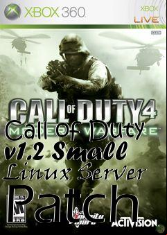 Box art for Call of Duty v1.2 Small Linux Server Patch