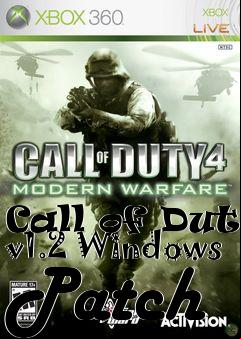 Box art for Call of Duty v1.2 Windows Patch
