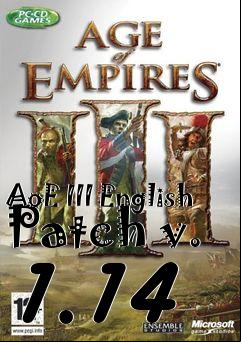 Box art for AoE III English Patch v. 1.14